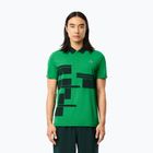 Поло тениска Lacoste DH2568 fluorine green/sinople