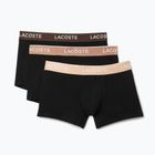 Боксерки Lacoste 5H3401 3 чифта black/biscuit/baguette