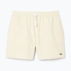 Мъжки къси панталони за плуване Lacoste MH9089 white/yellow