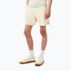 Мъжки къси панталони за плуване Lacoste MH9089 white/yellow