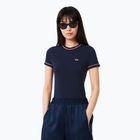 Lacoste дамска тениска TF0347 тъмно синьо/рила/гренадин