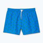 Мъжки къси панталони за плуване Lacoste MH7188 gypsy blue/multico