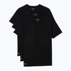Мъжка тениска Lacoste TH9010 3-pack black