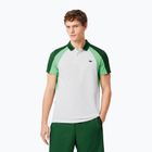 Мъжка поло фланелка за тенис Lacoste Tennis Polo DH8963 white/liamone green