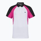 Мъжка поло фланелка за тенис Lacoste Polo DH8963 white/malva black