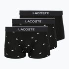 Мъжки боксерки Lacoste 5H1299 3 чифта black