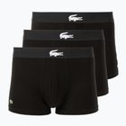 Мъжки боксерки Lacoste 5H1291 3 чифта black/white/black/black