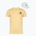 Мъжка тениска + шапка Lacoste TH1044 soya/white