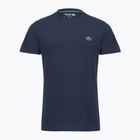 Мъжка фланелка за тенис Lacoste TH0003 navy blue/white