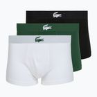 Мъжки боксерки Lacoste 5H5441 3 pack white/green/black