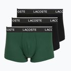 Мъжки боксерки Lacoste 5H1300 3 pack black/green