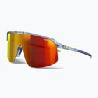 Слънчеви очила Julbo Density Reactiv Light Amplifier блестящи транс синьо/жълто/многопластово червено