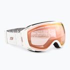 Дамски ски очила Julbo Luna Reactiv High Contrast white/flash pink