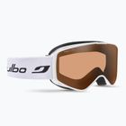 Детска скиорска маска Julbo Atome Chromakids white/brown