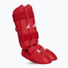 Протектори за подбедрици adidas WKF red