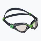 Очила за плуване Aquasphere Kayenne тъмно сиво/зелено