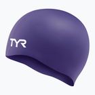 Шапка за плуване TYR Wrinkle Free Silicone purple