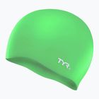 Детска шапка за плуване TYR Wrinkle-Free Silicone apple green