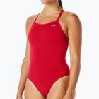 Дамски бански костюм от една част TYR Solid Diamondfit Durafast Elite red