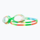 Детски очила за плуване TYR Swimple Tie Dye Non-Mirrored clear/ green/ orange