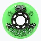 Колела за ролери FR Skates Street Invaders Wheels 80mm/84A X4 green/black