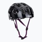 Детска велосипедна каска ABUS Youn-I 2.0 black violet