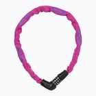 Устойство за заключване на велосипед ABUS Steel-O-Chain 5805C/75 pink