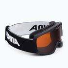 Детски очила за ски Alpina Piney black matt/orange