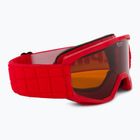 Детски очила за ски Alpina Piney red matt/orange