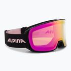 Очила за ски Alpina Nakiska Q-Lite black/rose matt/pink