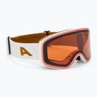 Предпазни ски очила Alpina Ladis Q white/ gold matt/ gold