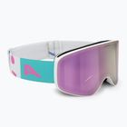 Детски скиорски очила Alpina Fernie Q-Lite white/confetti matte