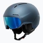 Скиорска каска Alpina Vizzard Q-Lite midnight blue matt
