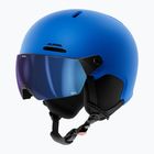 Детска скиорска каска Alpina Zupo 2 Visor Q-Lite blue matt