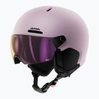 Детска скиорска каска Alpina Zupo 2 Visor Q-Lite rose matt