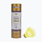 Совалки за бадминтон VICTOR Nylon Shuttle 2000 medium 6 бр. жълт