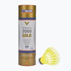 Совалки за бадминтон VICTOR Nylon Shuttle 2000 fast 6 бр. жълт