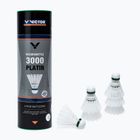 Перца за бадминтон VICTOR Nylon Shuttle 3000 6 бр. бели 101519