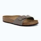 Дамски чехли BIRKENSTOCK Madrid Birkibuc Regular stone