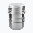 Tatonka Чаша с дръжка 600 ml комплект стоманени съдове за пътуване