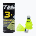 Talbot-Torro Tech 350 Найлонови совалки за бадминтон 3 бр. жълти 479113