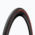 Continental Ultra Sport III 700x25C с прибираща се гума черно/червено CO0150463