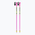 Детски ски щеки LEKI Racing neon pink/ black/ neon yellow