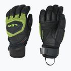 Мъжки скиорски ръкавици LEKI WCR Coach 3D black/ ice lemon