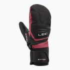 Детски скиорски ръкавици LEKI Griffin 3D Junior Mitt black/ rose