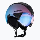 Ски каска CASCO SP-2 Photomatic Visor структуриран небесен градиент матов