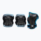 Powerslide Kids Pro Set черни/сини протектори за деца