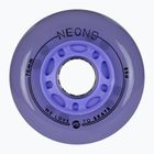 Колела за ролери Powerslide Neons LED 76 mm/85A 4 pcs. lilac