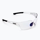 UVEX Sportstyle 803 Race S V white/litemirror blue очила за колоездене 53/2/002/8803