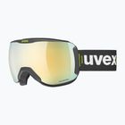 Предпазни ски очила UVEX Downhill 2100 CV Race black matt/mirror gold clear